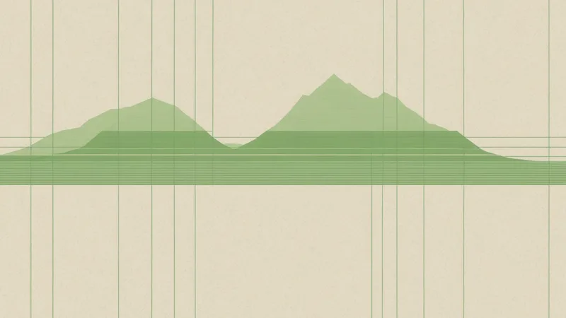 Abstract audit trail and ledger data architecture visualization